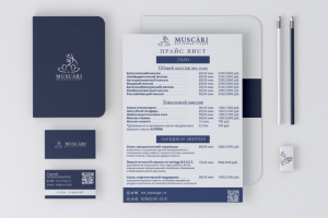 Фирменный стиль для массажного салона