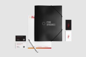 Фирменный стиль для Fyre Dynamics