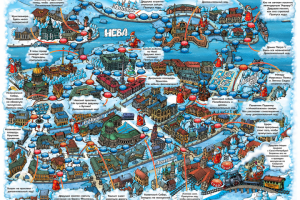 Карта Петербурга