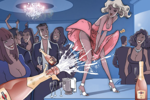 Рекламный рисунок