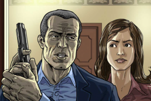 Кадры комикса для игры