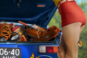 Cоветский pin-up