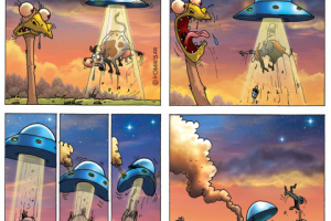 Серия из 200 комиксов для мобильных-отрывок