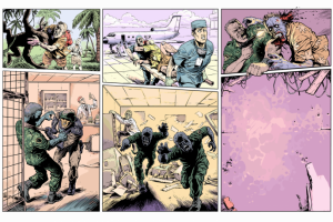 Комикс для квеста в помещении