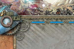 Рисунок для главной странички браузерной игры-стим панк