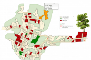 Карта поселка.