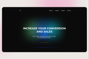 Сайт для PR компании