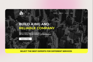 Сайт для архитектурной компании