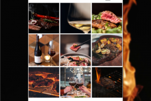 Создание визуала для мясного ресторана