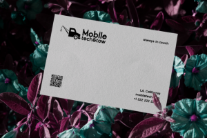 Дизайн визитки для компании эвакуации машин