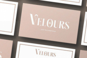 Создание логотипа и визитки для магазина нижнего белья