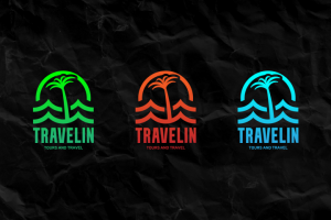 Логотип для турагенства TravelIn