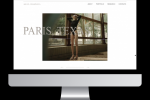 Многостраничный сайт для стилиста в Милане