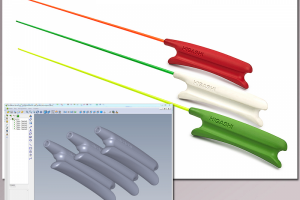 CAD модели линейки ручек удочек зимних(2014г.)