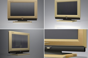 TV LCD  в деревянном корпусе(2006г.)