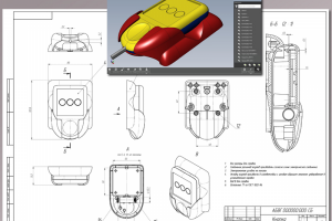 Рабочая CAD модель и КД корпуса(2016г.)