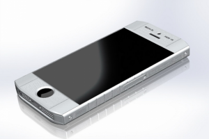 Пример техн. иллюстрации("Айфон" в титановом корпусе)