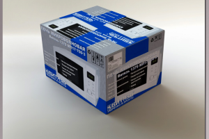 Упаковка печи микроволн.