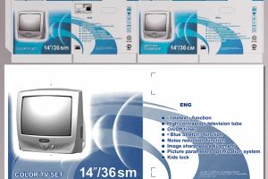 Упаковка телевизора(гофрокартон, флекслпечать)