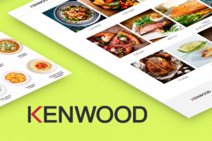 Сайт-каталог кулинарных рецептов Kenwood