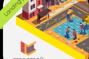 LANDING PAGE Еврострой Брусчатка - Тротуарная плитка премиум кла