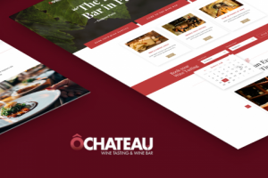 Адаптивный дизайн сайта - Винный бар в Париже