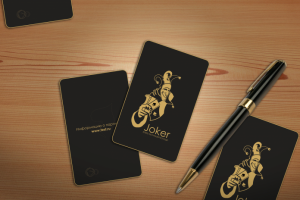 Рекламная карта "Джокер" для клуба