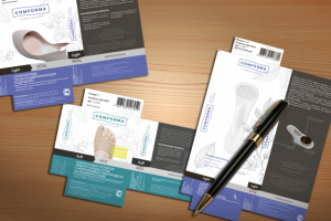 Упаковка стелек, для ТД Атлектика