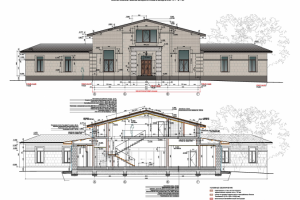 ИЖД во Владимирской обл. Фасад. 2022 г.