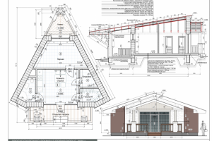 Гостевой домик в Подмосковье. 2020 г.