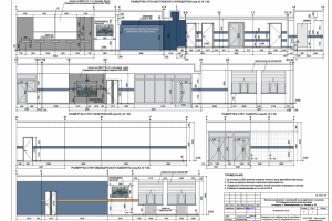 ДП холла больницы в Нижневартовске. 2020 г.