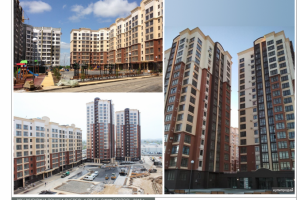 ЖК в Симферополе. Фото с натуры. 2016 г.