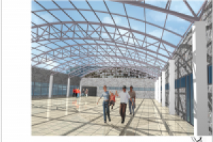 Цирк на Вернадского, перекрытие дворов, 2009 г.