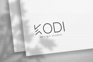 логотип для студии дизайна интерьера