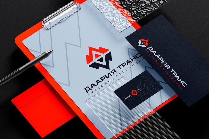 Фирменный стиль транспортной компании Даария-транс