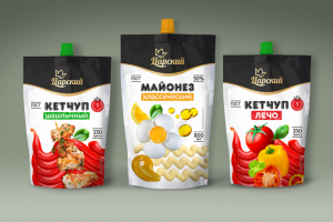 Линейка продуктов (кетчуп, майонез) тм Царский