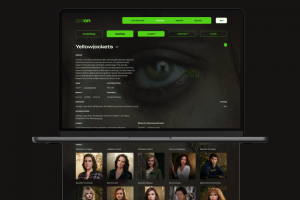 Сервис стриминга (многостраничный сайт)