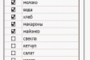 потребительская корзина