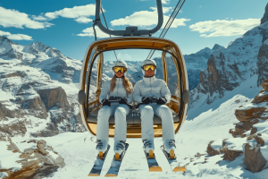 Новогодний видеоряд 1 на экран в ресторан