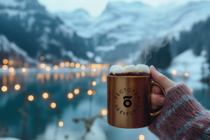 Новогодний видеоряд 2 на экран в ресторан