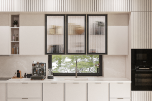 Кухня в доме в Краснодаре