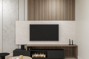 Гостиная в доме в Краснодаре