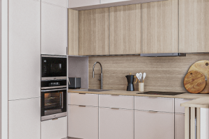 Кухня в квартире в Москве