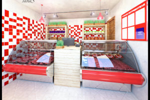 Дизайн мясной лавки (1 вариант)