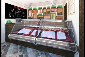 Дизайн мясной лавки (2 вариант)