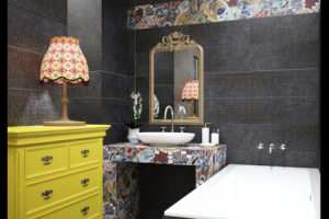 Квартира в индийском стиле. Ванная