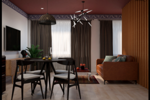 Визуализация в стиле Африка для дизайнера