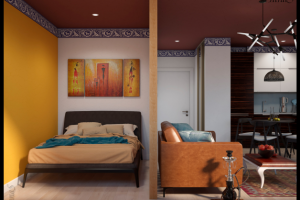 Визуализация в стиле Африка для дизайнера