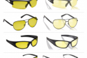 Ретушь очков