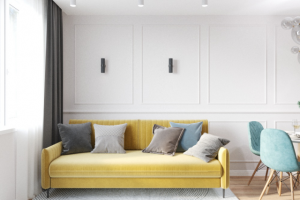 Дизайн-проект кухни-гостиной